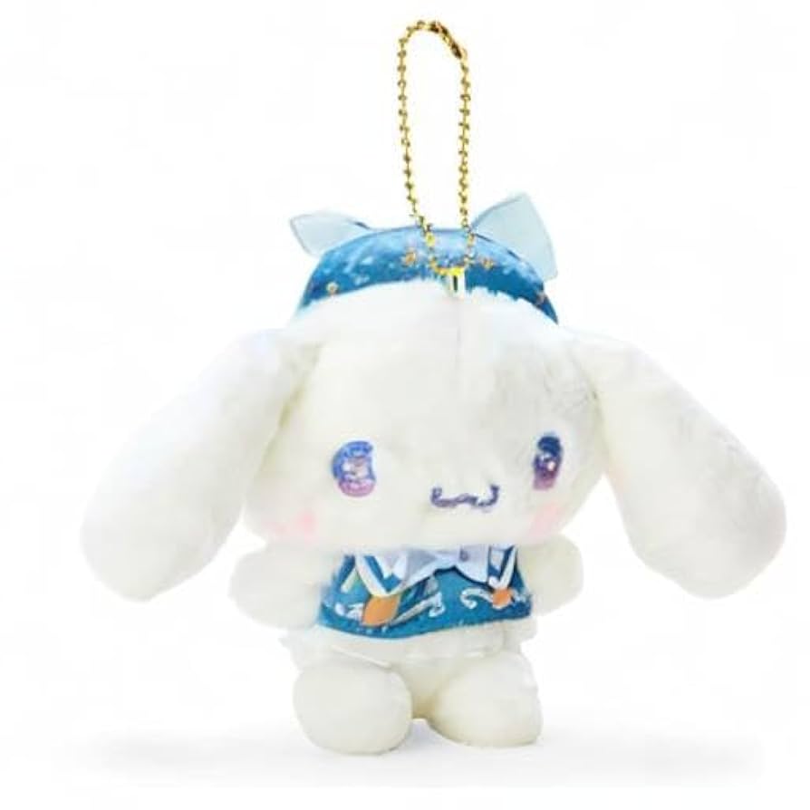 レア　サンリオ　シナモロール　マスコット サンリオキャラクターズ もふらっと ボールチェーンマスコット